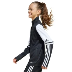 adidas Squadra 25 Hooded Trainingspak Full-Zip Kids Zwart Wit