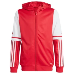 adidas Squadra 25 Hooded Trainingsjack Kids Rood Wit
