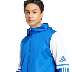 adidas Squadra 25 Hooded Trainingsjack Blauw Wit