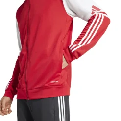 adidas Squadra 25 Hooded Trainingsjack Rood Wit