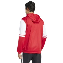 adidas Squadra 25 Hooded Trainingsjack Rood Wit
