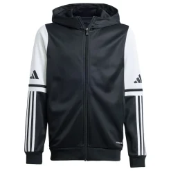adidas Squadra 25 Hooded Trainingsjack Kids Zwart Wit