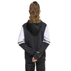 adidas Squadra 25 Hoodie Kids Zwart Wit