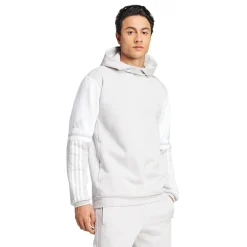 adidas Squadra 25 Hoodie Lichtgrijs Wit