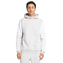 adidas Squadra 25 Hoodie Lichtgrijs Wit