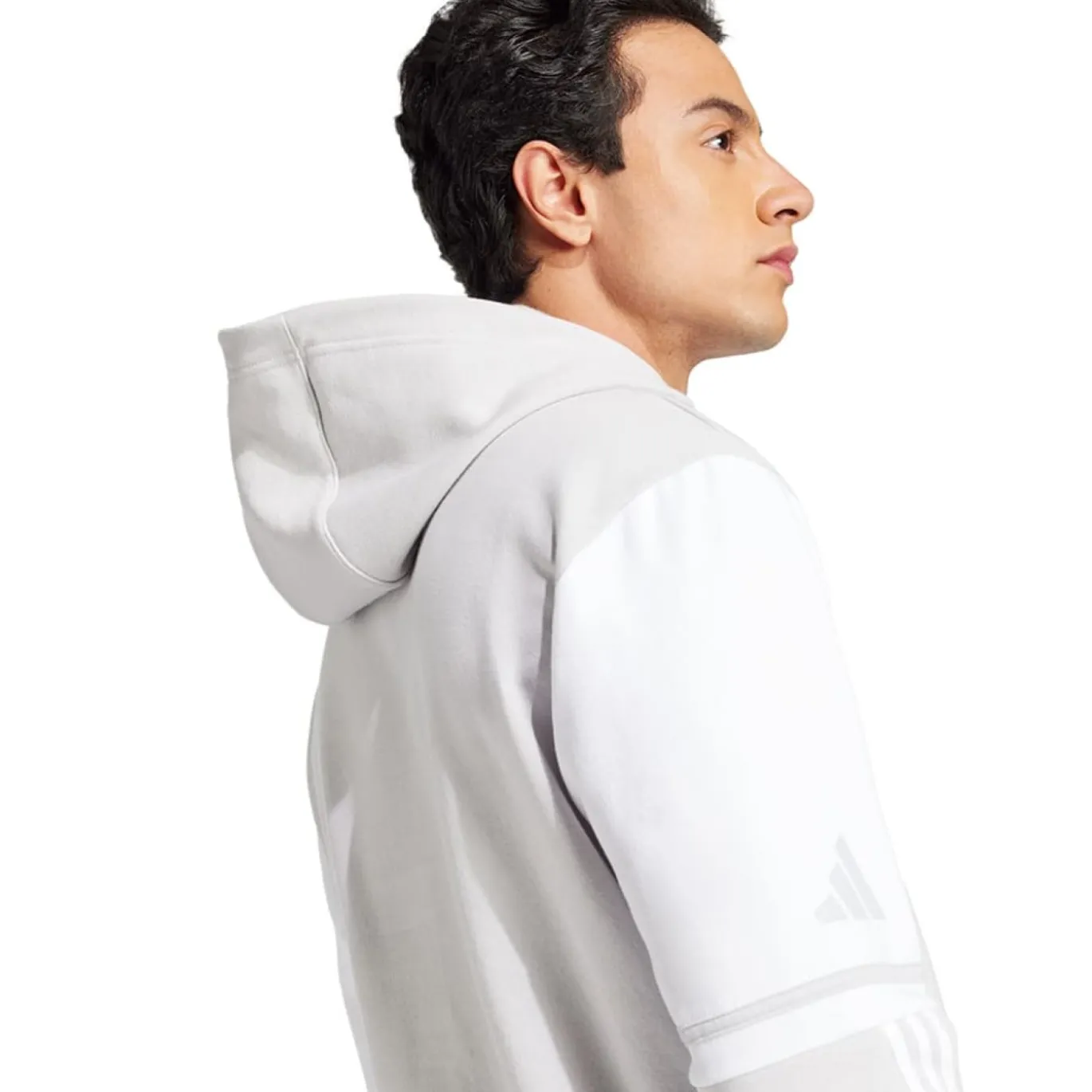 adidas Squadra 25 Hoodie Lichtgrijs Wit