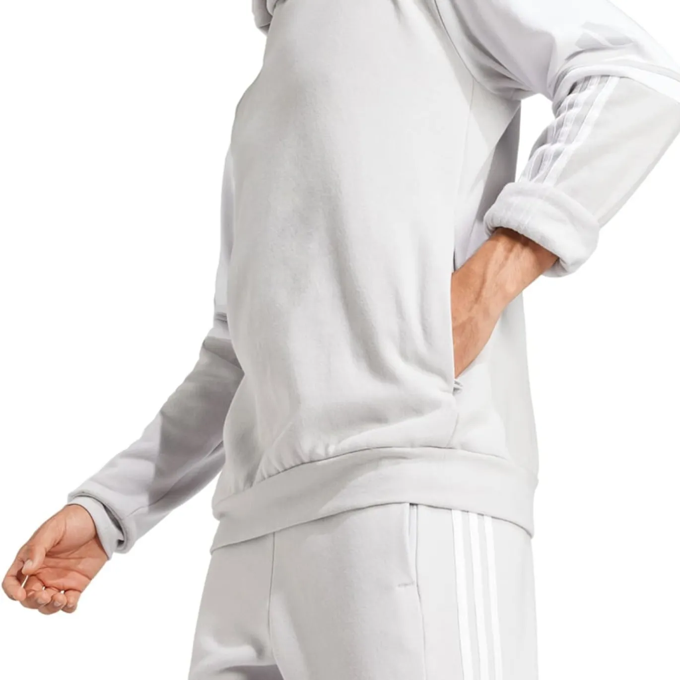 adidas Squadra 25 Hoodie Lichtgrijs Wit