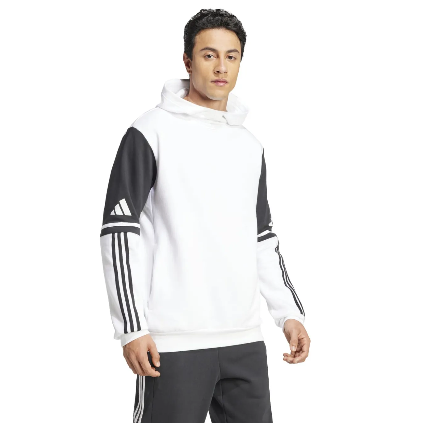 adidas Squadra 25 Hoodie Wit Zwart