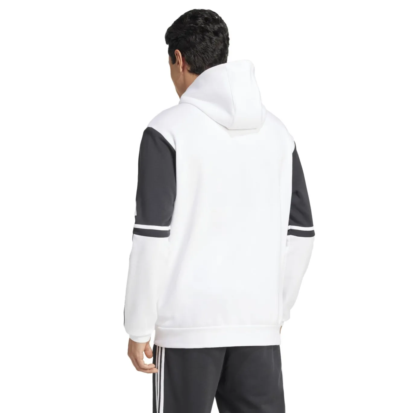 adidas Squadra 25 Hoodie Wit Zwart