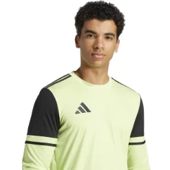 adidas Squadra 25 Keepersshirt Lange Mouwen Neongeel Zwart