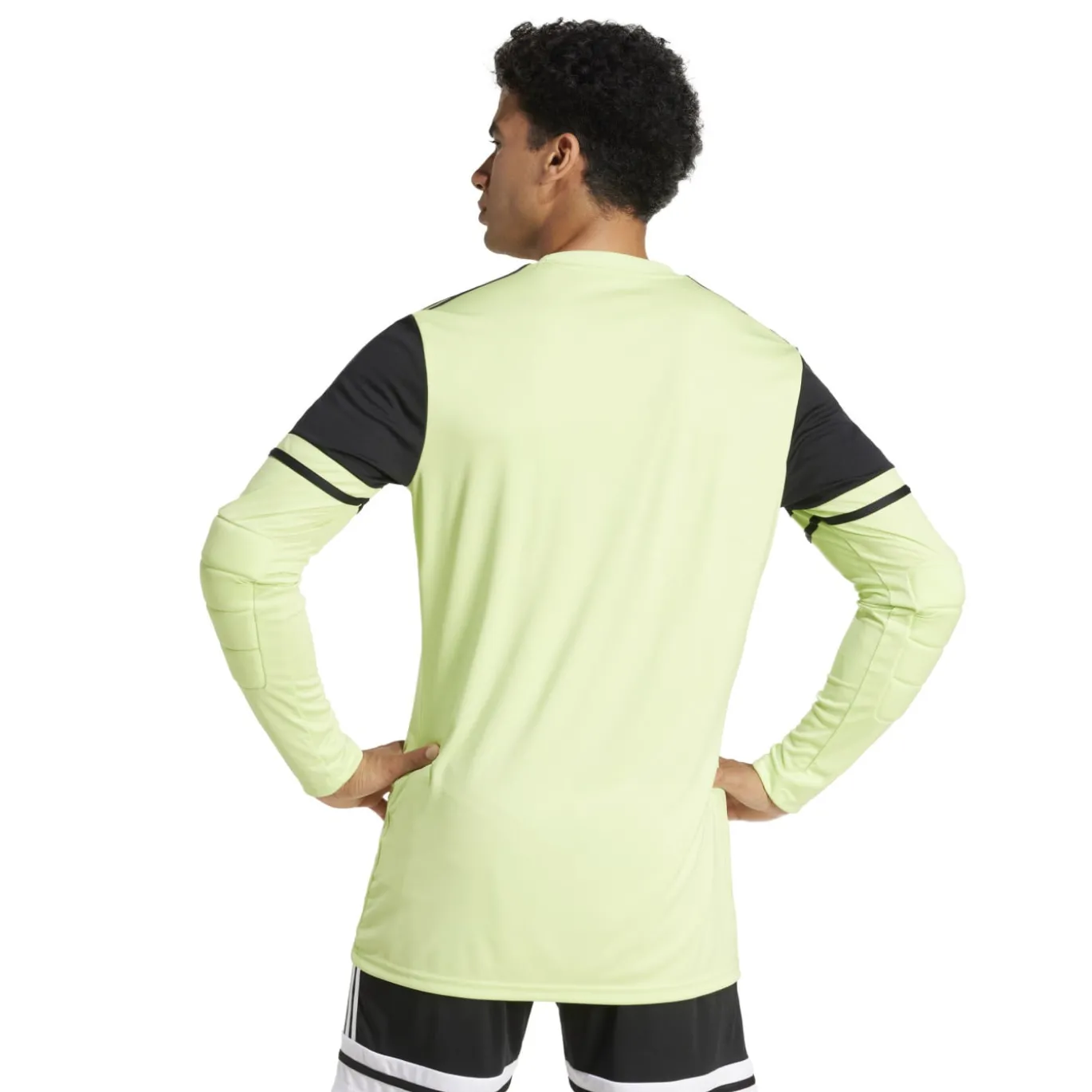 adidas Squadra 25 Keepersshirt Lange Mouwen Neongeel Zwart