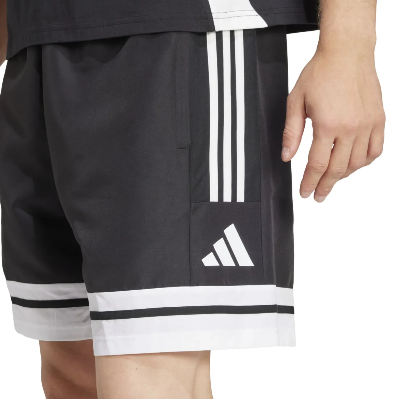 adidas Squadra 25 Polo Trainingsset Zwart Wit