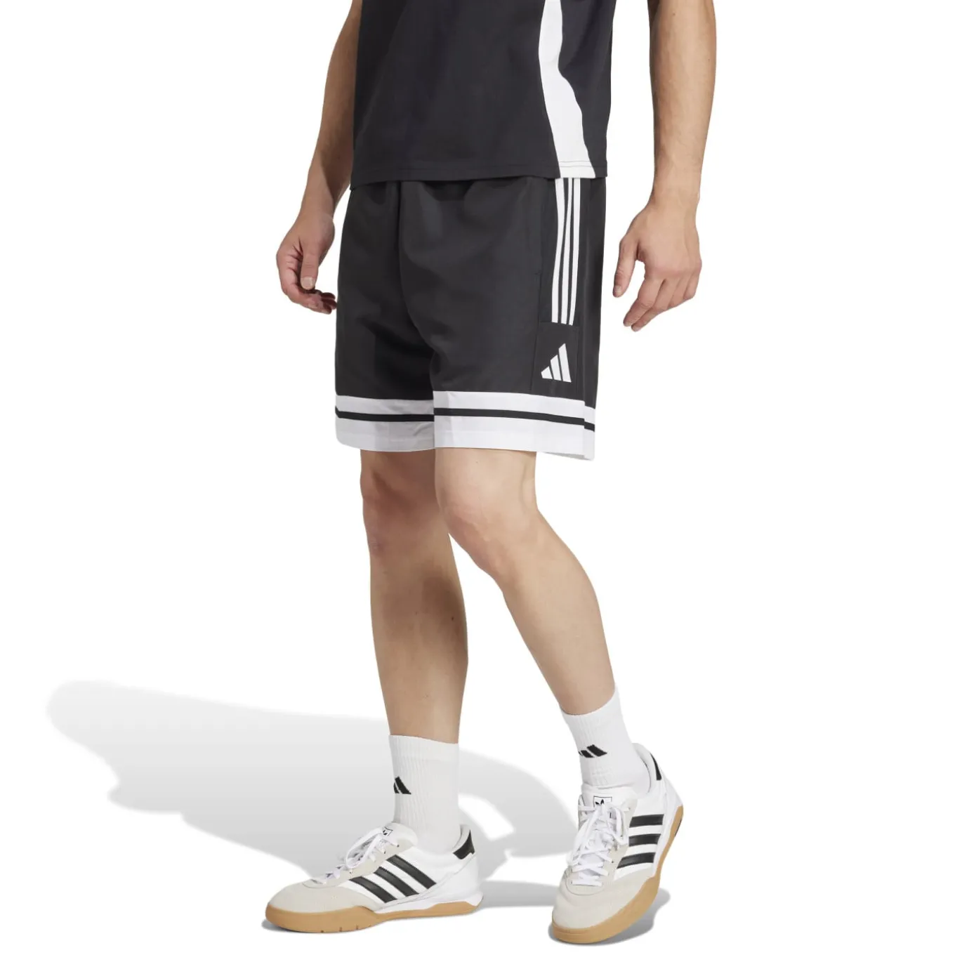 adidas Squadra 25 Polo Trainingsset Zwart Wit