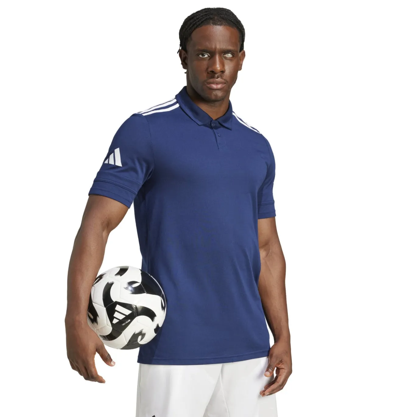 adidas Squadra 25 Polo Trainingsset Donkerblauw Wit