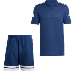 adidas Squadra 25 Polo Trainingsset Donkerblauw Wit
