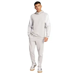 adidas Squadra 25 Sweat Hooded Trainingspak Lichtgrijs Wit