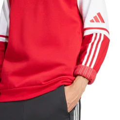 adidas Squadra 25 Sweat Hooded Trainingspak Rood Zwart Wit