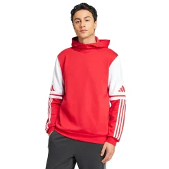 adidas Squadra 25 Sweat Hooded Trainingspak Rood Zwart Wit