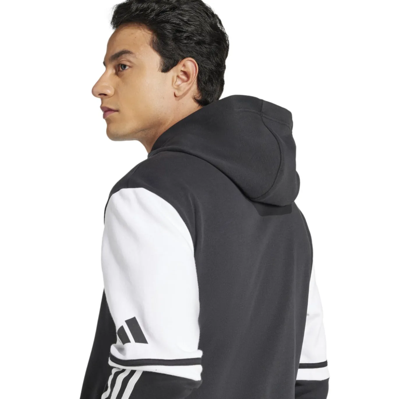 adidas Squadra 25 Sweat Hooded Trainingspak Zwart Wit