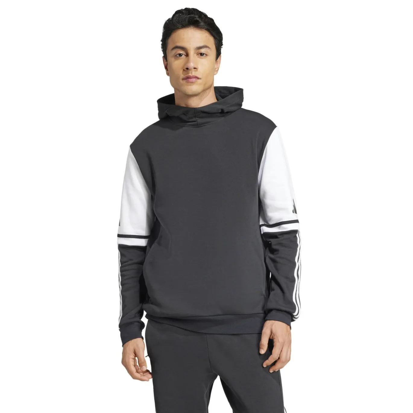 adidas Squadra 25 Sweat Hooded Trainingspak Zwart Wit