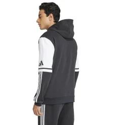 adidas Squadra 25 Sweat Hooded Trainingspak Zwart Wit