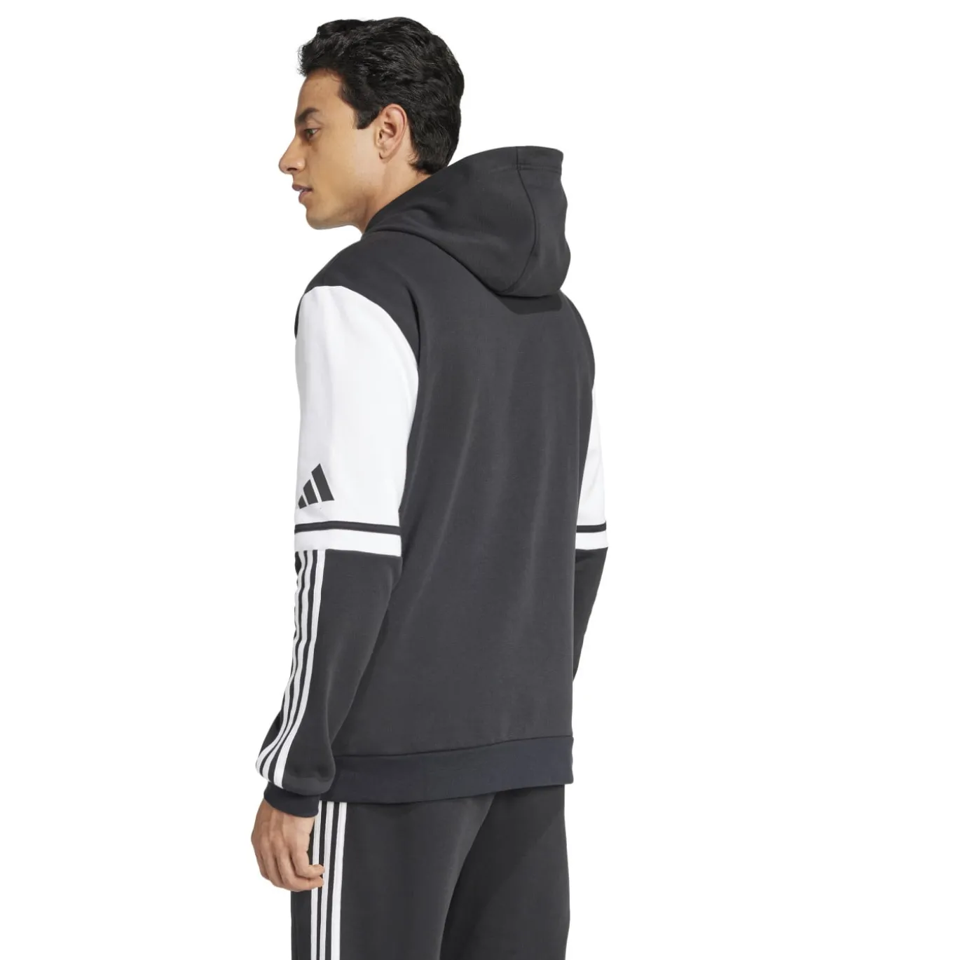 adidas Squadra 25 Sweat Hooded Trainingspak Zwart Wit