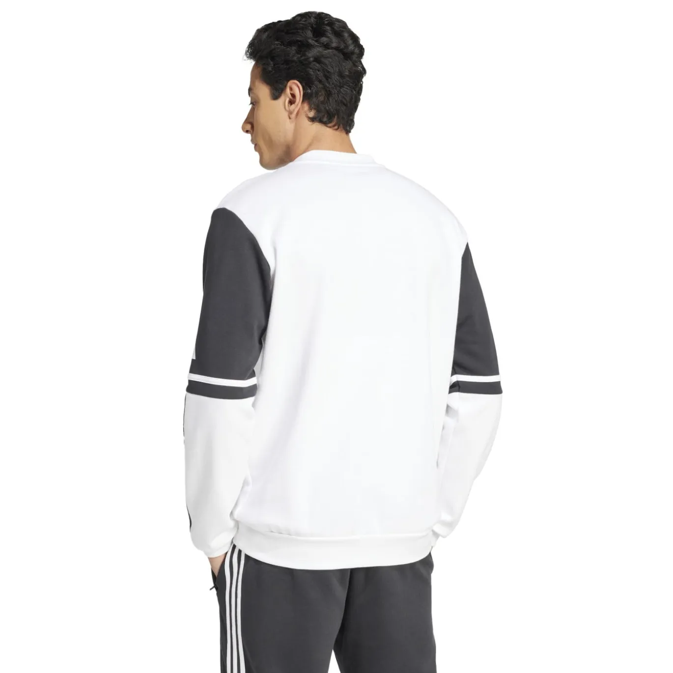 adidas Squadra 25 Sweat Trainingspak Wit Zwart