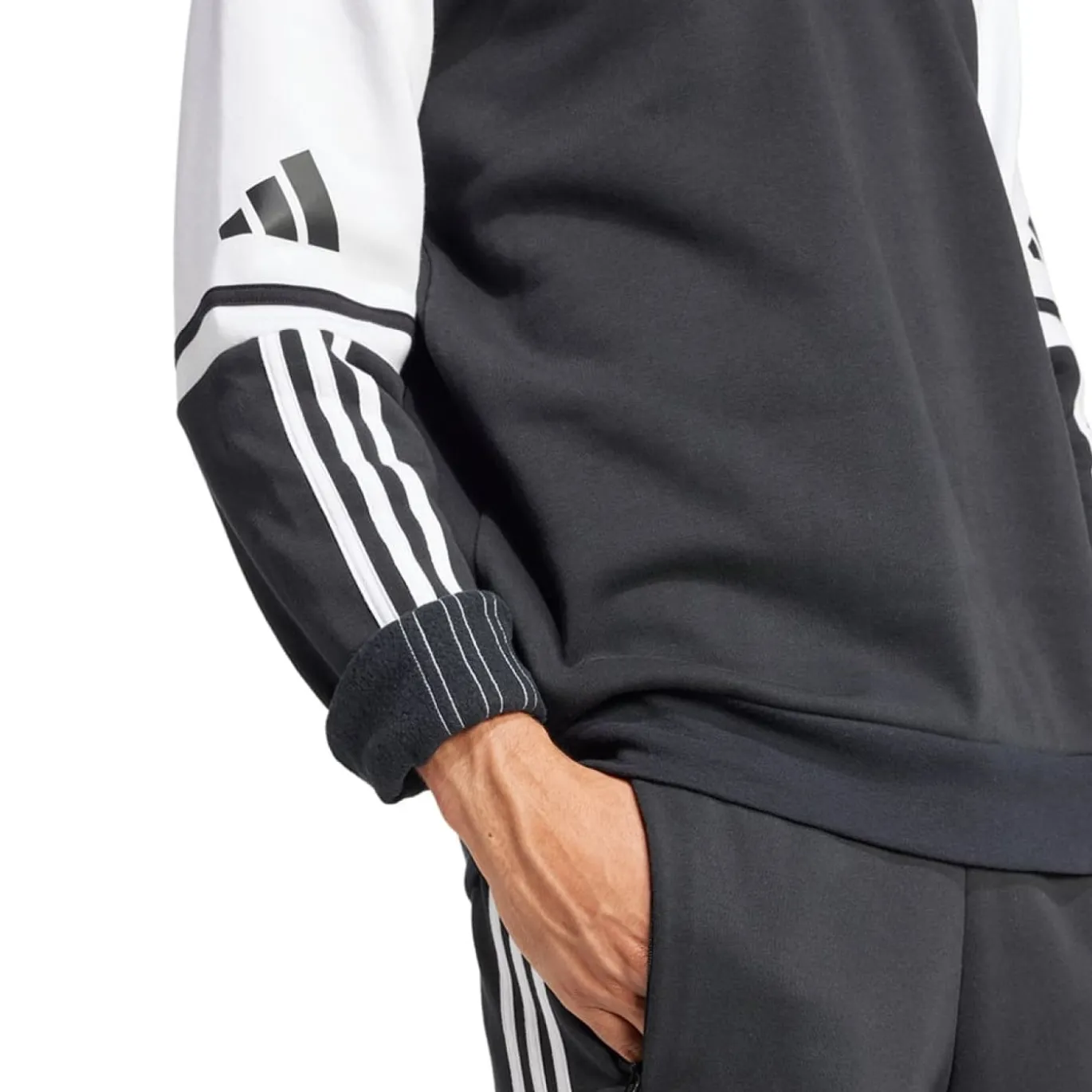 adidas Squadra 25 Sweat Trainingspak Zwart Wit