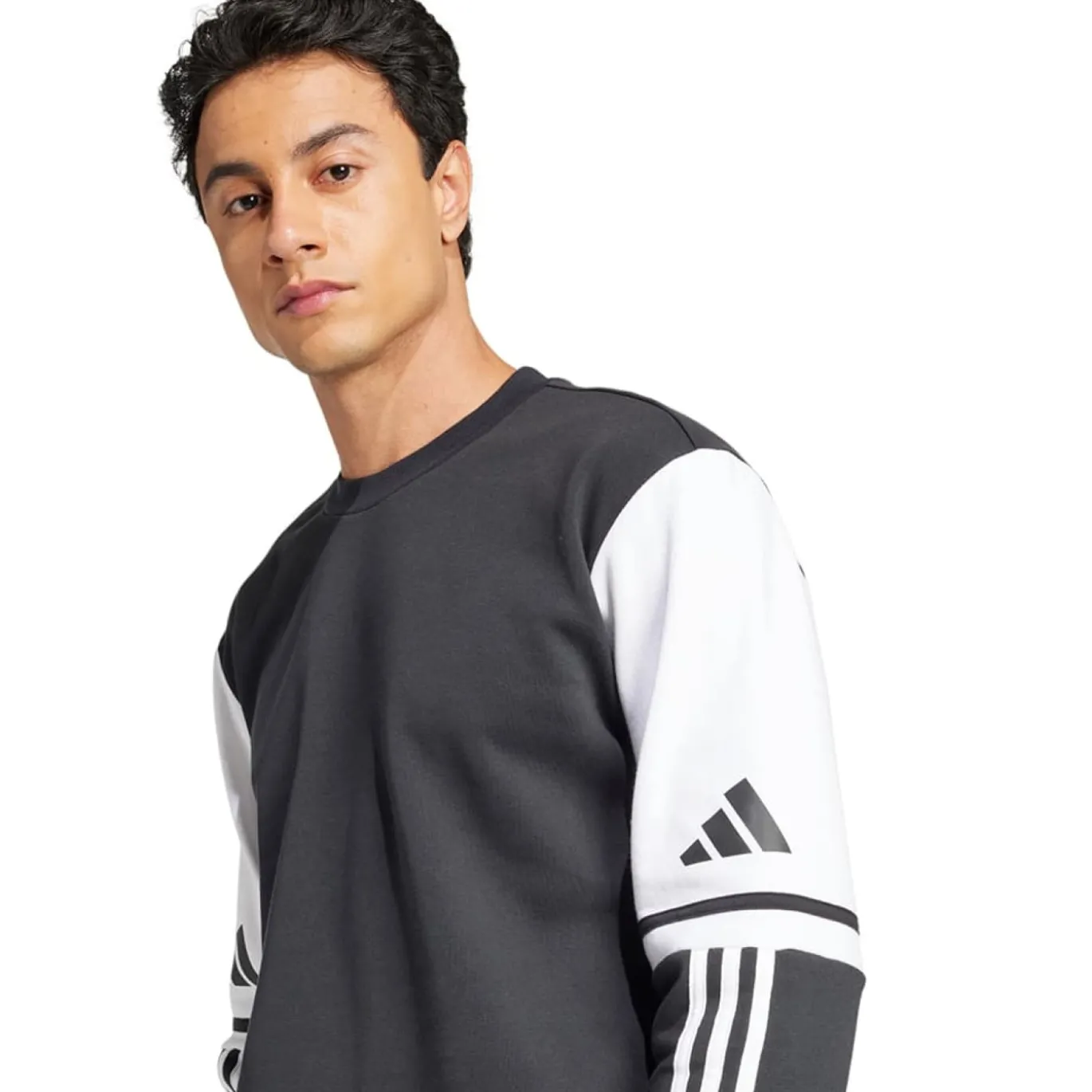 adidas Squadra 25 Sweat Trainingspak Zwart Wit