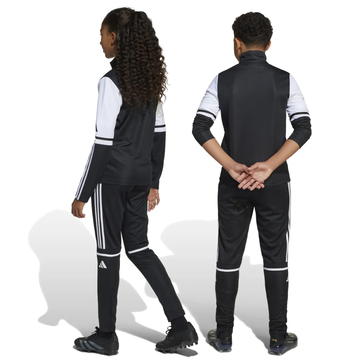 adidas Squadra 25 Trainingsbroek Kids Zwart Wit