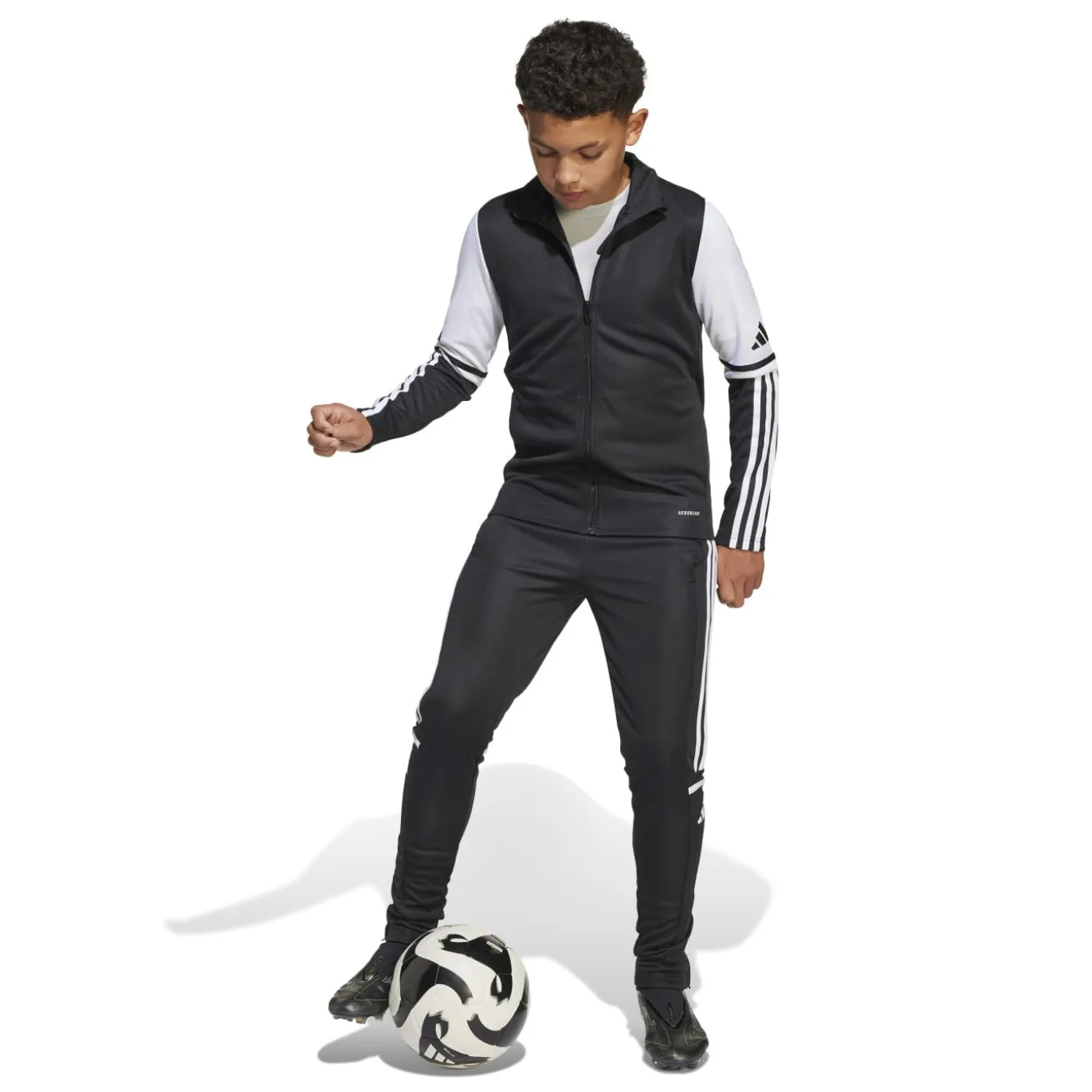 adidas Squadra 25 Trainingsbroek Kids Zwart Wit