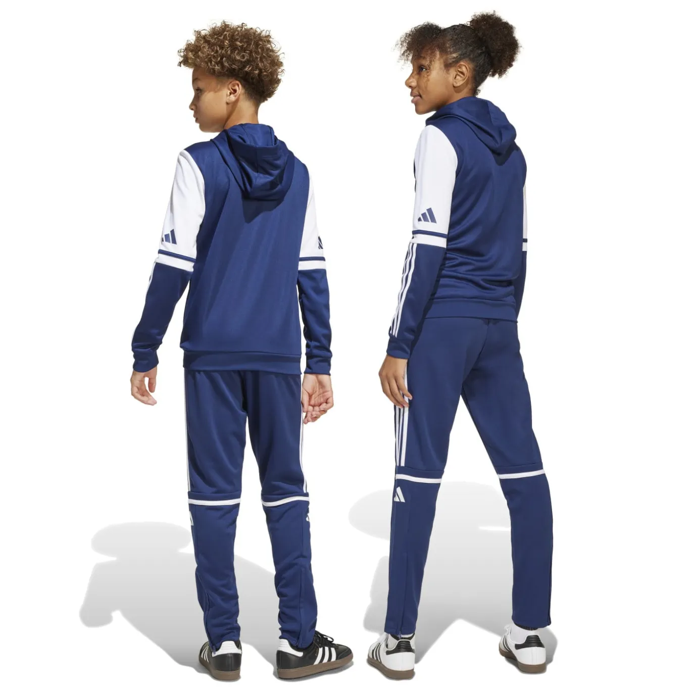 adidas Squadra 25 Trainingsbroek Kids Donkerblauw Wit