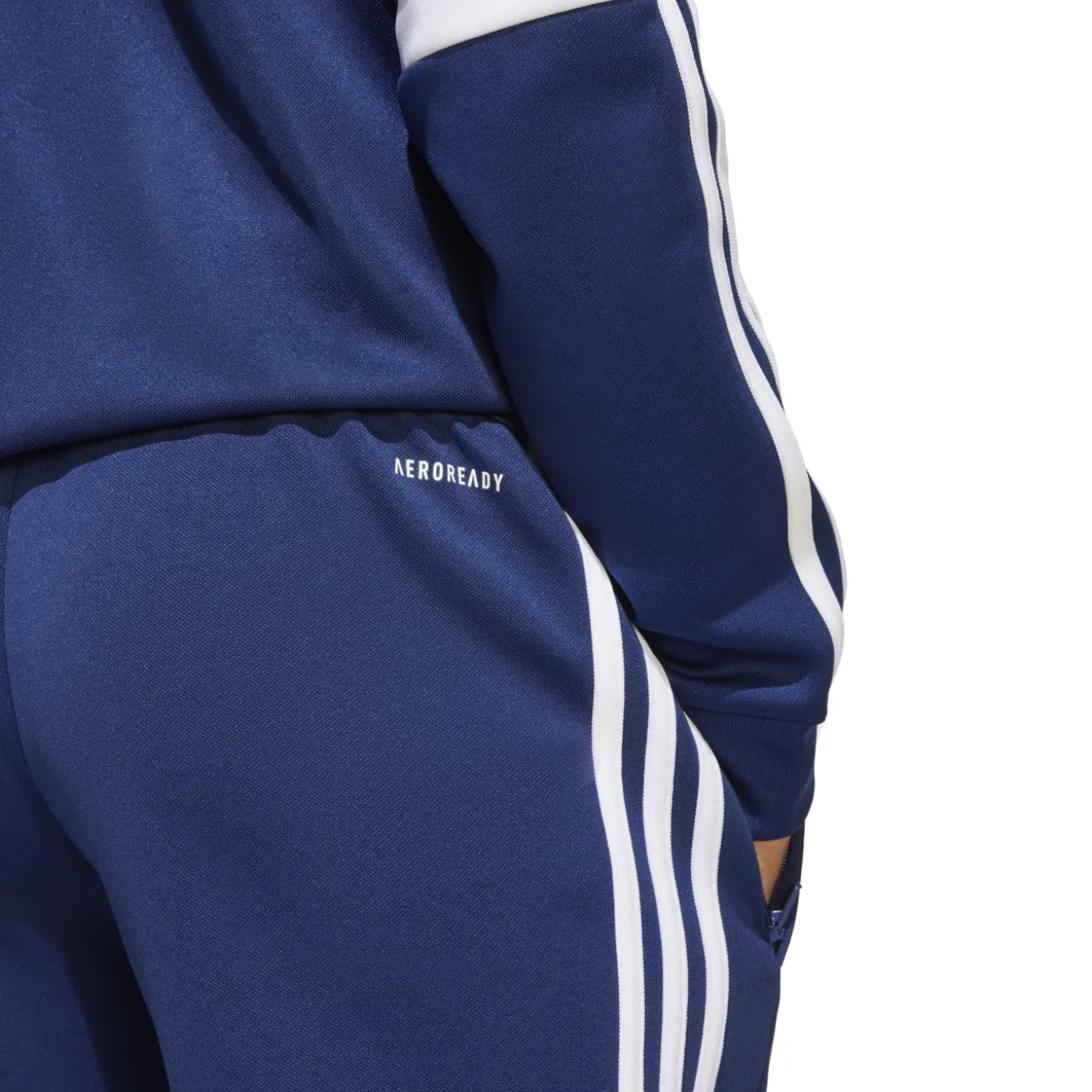 adidas Squadra 25 Trainingsbroek Kids Donkerblauw Wit