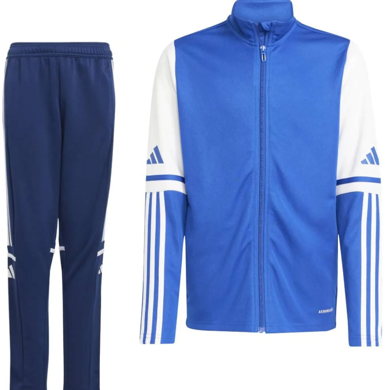 adidas Squadra 25 Trainingspak Kids Blauw Donkerblauw Wit