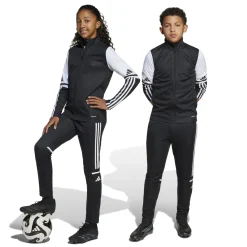 adidas Squadra 25 Trainingspak Full-Zip Kids Zwart Wit
