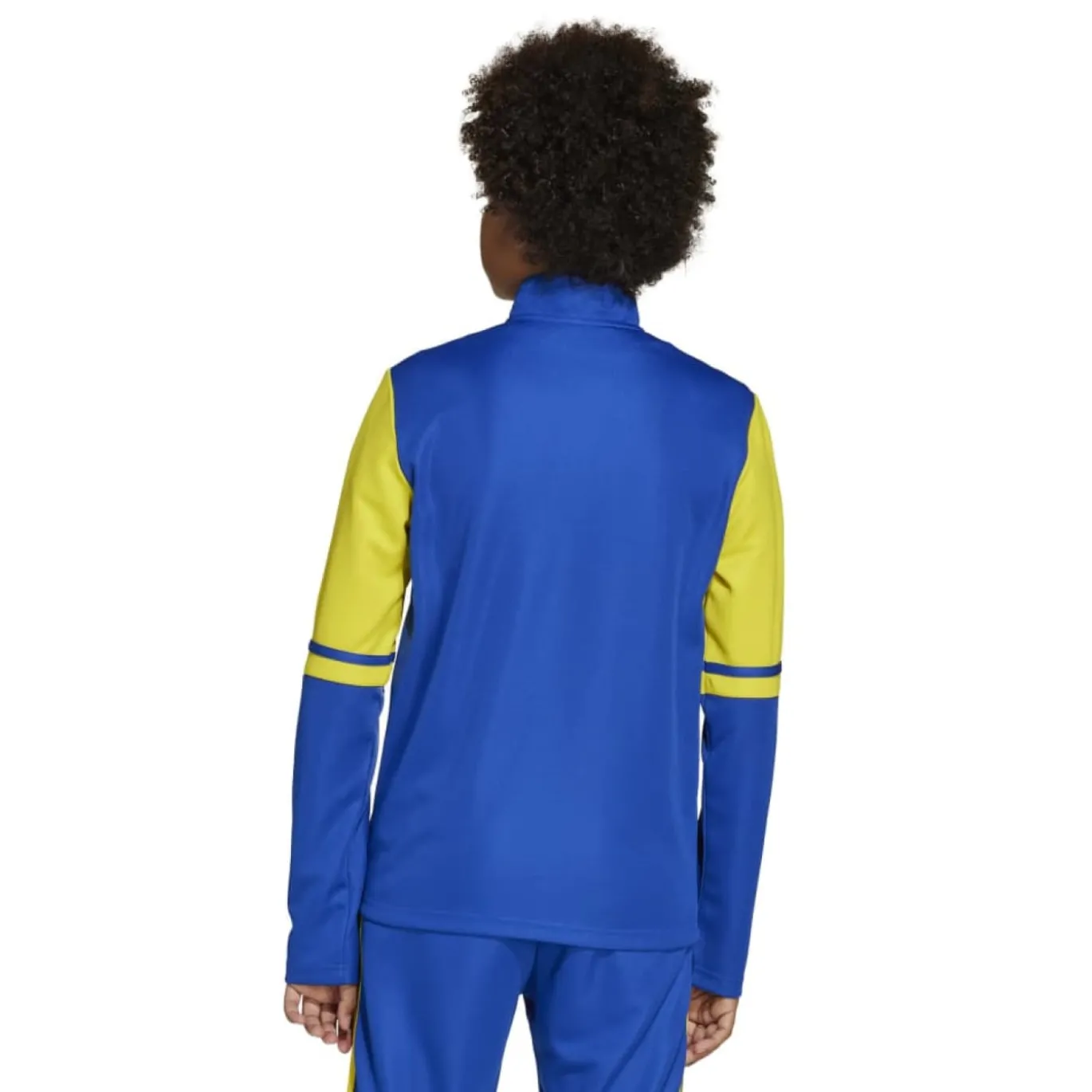 adidas Squadra 25 Trainingspak 1/4-Zip Kids Blauw Geel Donkerblauw
