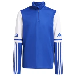 adidas Squadra 25 Trainingspak 1/4-Zip Kids Blauw Donkerblauw Wit