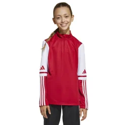 adidas Squadra 25 Trainingspak 1/4-Zip Kids Rood Zwart Wit