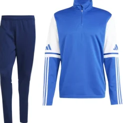 adidas Squadra 25 Trainingspak 1/4-Zip Blauw Donkerblauw Wit