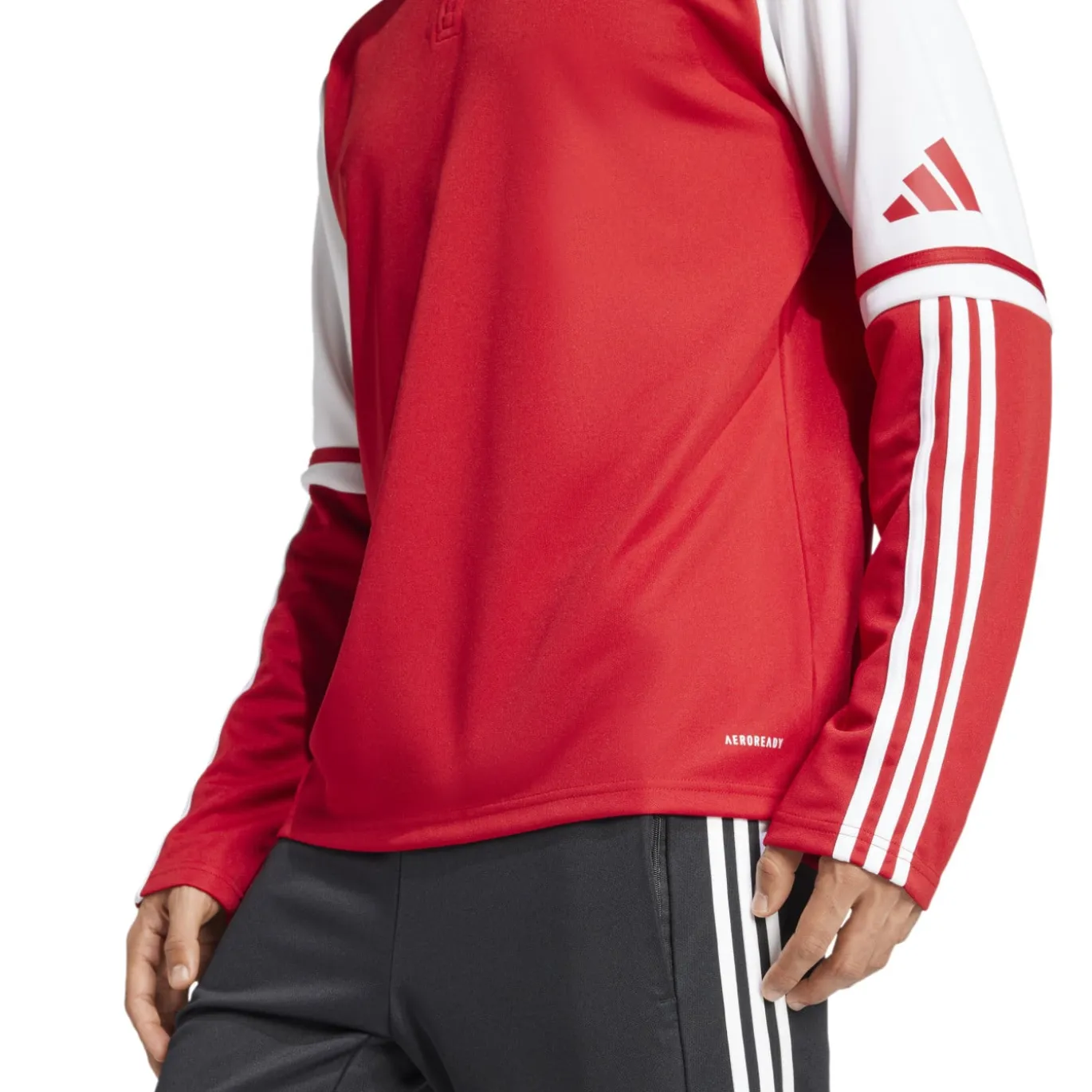 adidas Squadra 25 Trainingspak 1/4-Zip Rood Zwart Wit