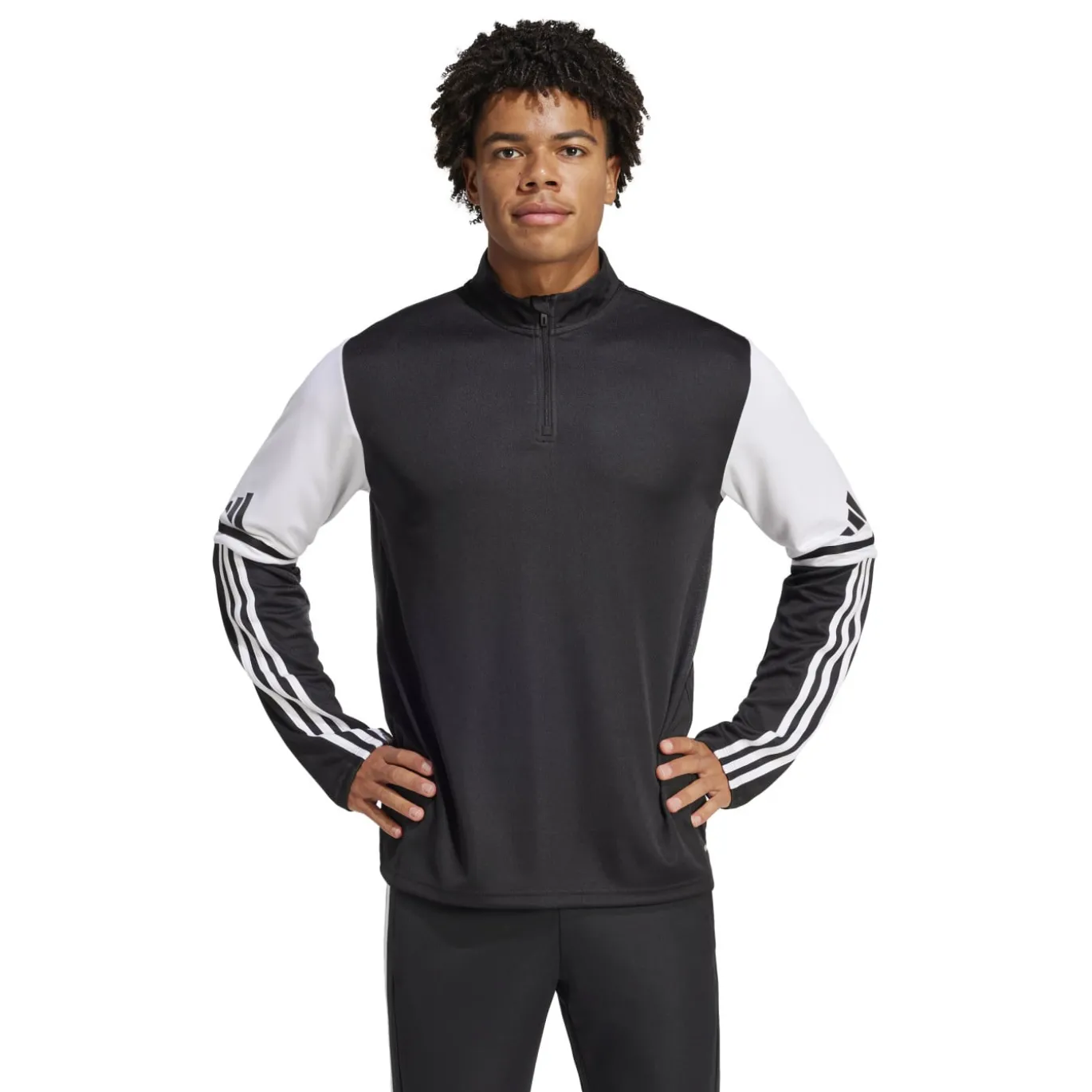 adidas Squadra 25 Trainingspak 1/4-Zip Zwart Wit