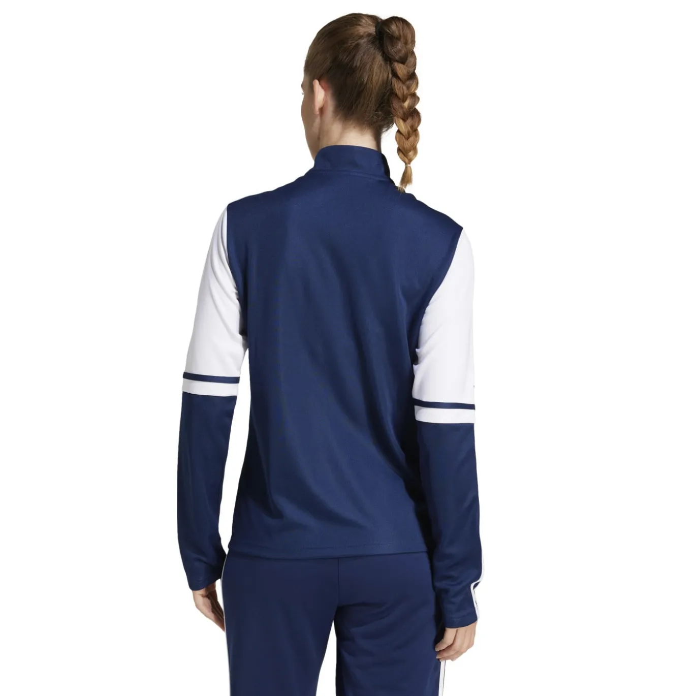 adidas Squadra 25 Trainingstrui 1/4-Zip Dames Donkerblauw Wit