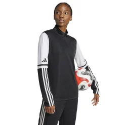 adidas Squadra 25 Trainingstrui 1/4-Zip Dames Zwart Wit