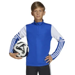 adidas Squadra 25 Trainingstrui 1/4-Zip Kids Blauw Wit