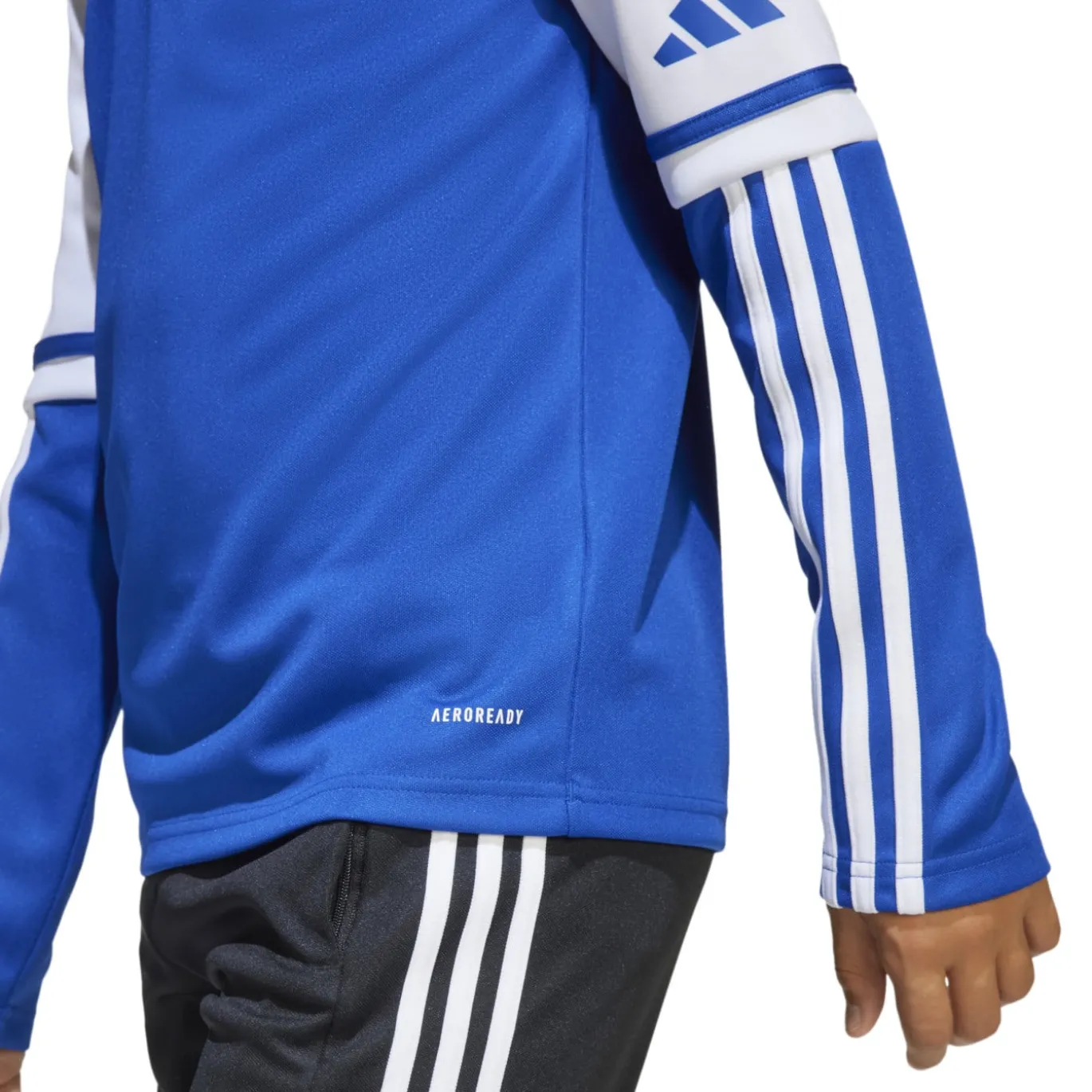 adidas Squadra 25 Trainingstrui 1/4-Zip Kids Blauw Wit