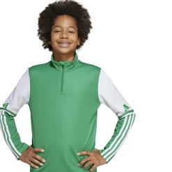 adidas Squadra 25 Trainingstrui 1/4-Zip Kids Groen Wit