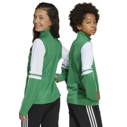 adidas Squadra 25 Trainingstrui 1/4-Zip Kids Groen Wit