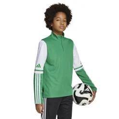 adidas Squadra 25 Trainingstrui 1/4-Zip Kids Groen Wit