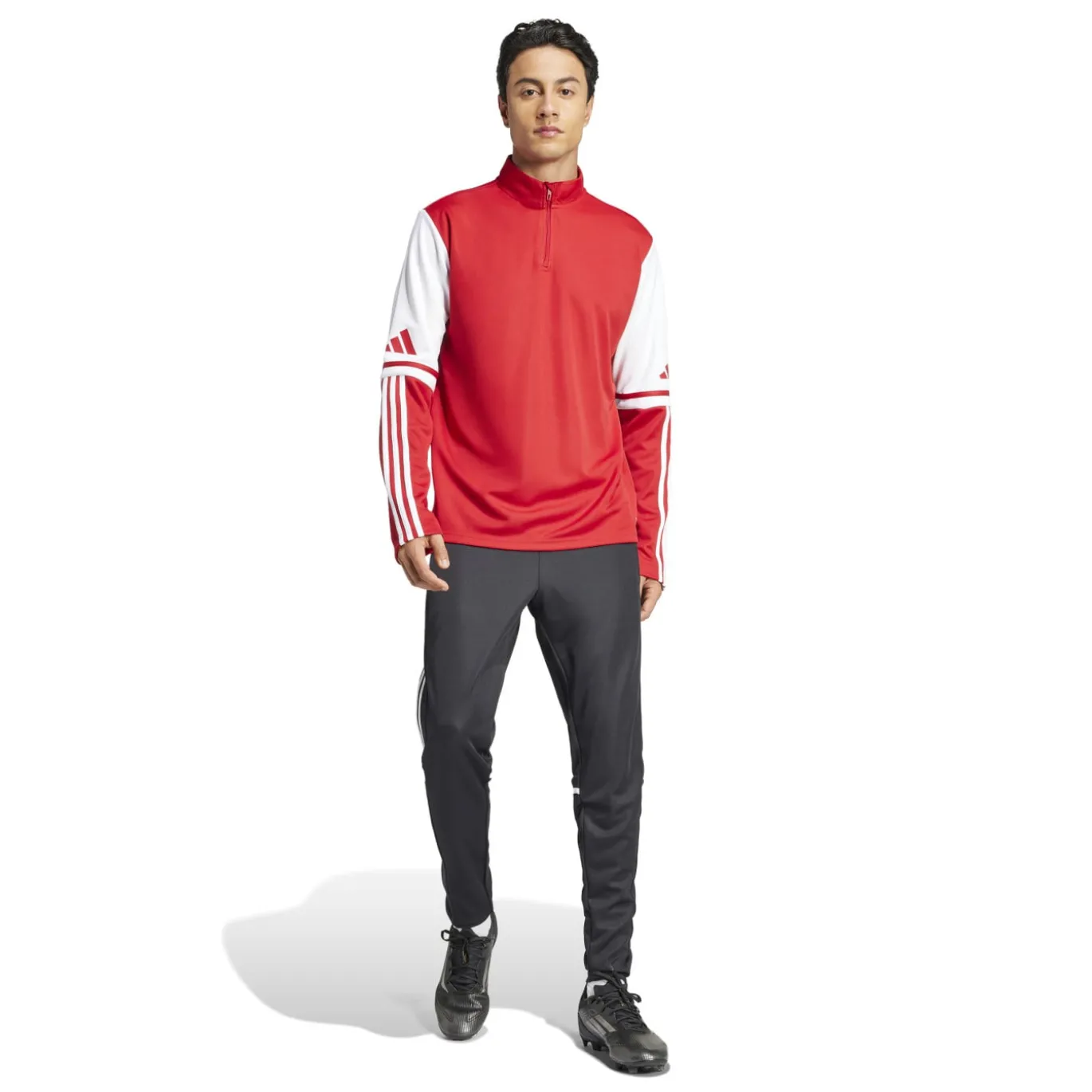 adidas Squadra 25 Trainingstrui 1/4-Zip Rood Wit