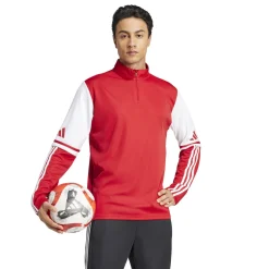 adidas Squadra 25 Trainingstrui 1/4-Zip Rood Wit